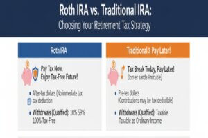 Read more about the article Roth IRA vs. Traditional IRA: Choosing Best Retirement Tax Strategy