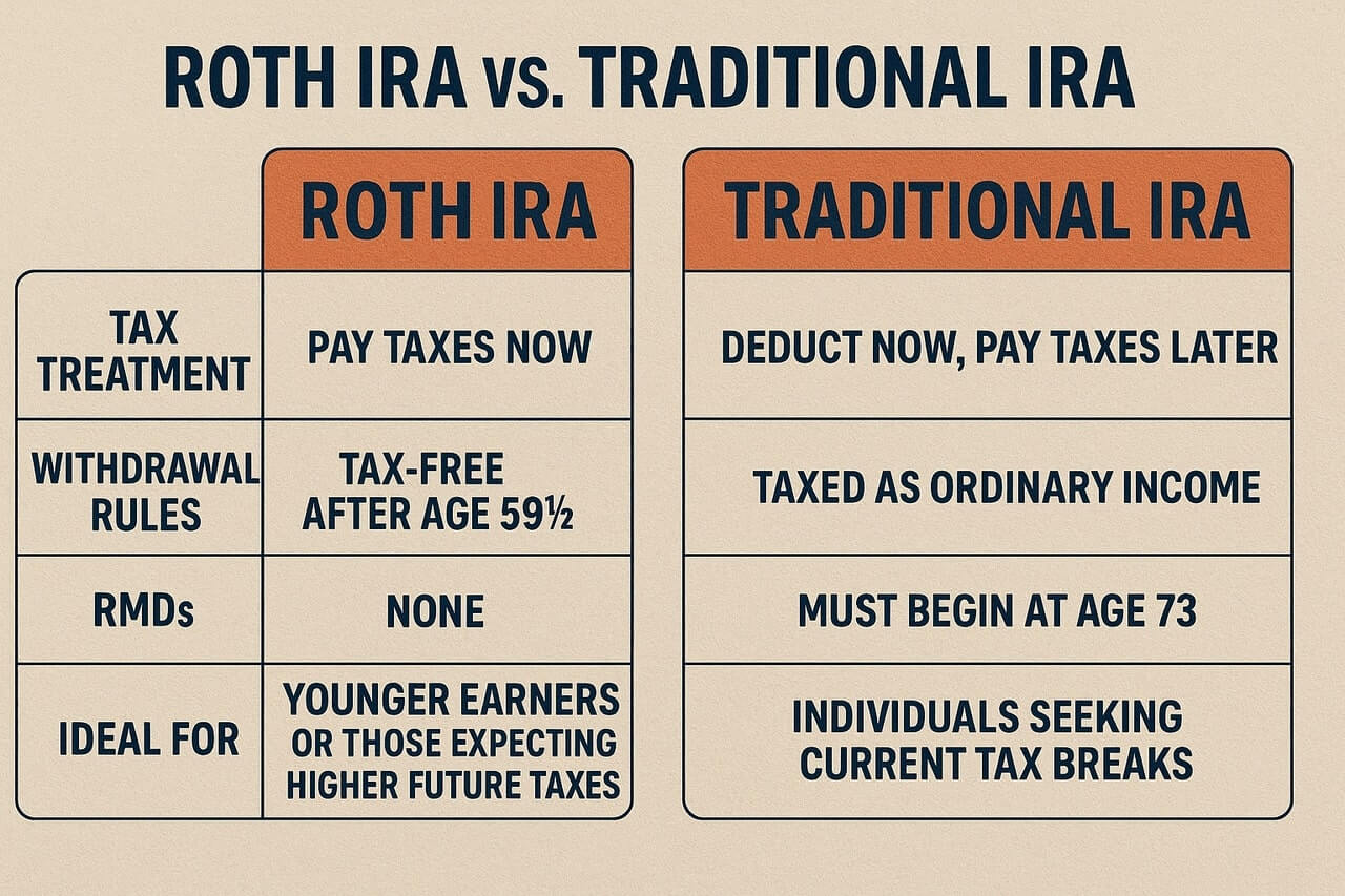 Infographie for what is roth ira