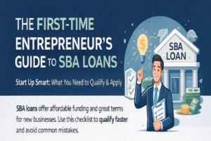 The First-Time Entrepreneur's Guide to SBA Loans