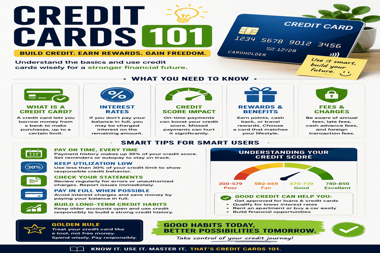 Read more about the article Credit Cards 101: The Ultimate Guide