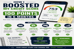Read more about the article How I Boosted My Credit Score by 100 Points in 6 Months