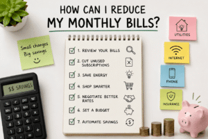 How can I reduce my monthly bills