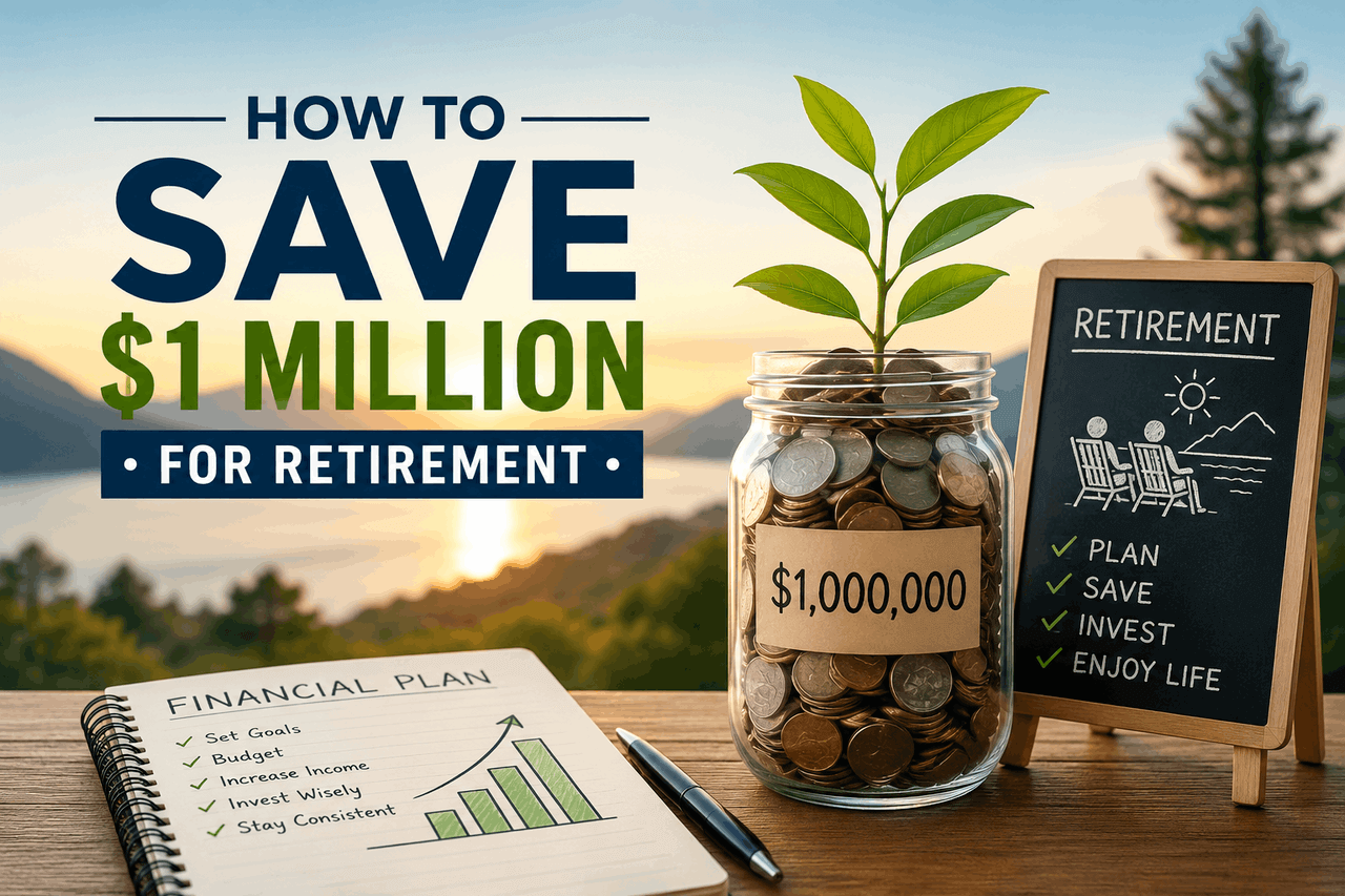 How to Save 1 Million For Retirement