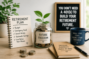 How to Save Money for Retirement Without a 401k