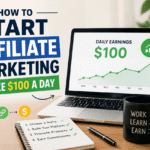 How to Start Affiliate Marketing and Make $100 a Day