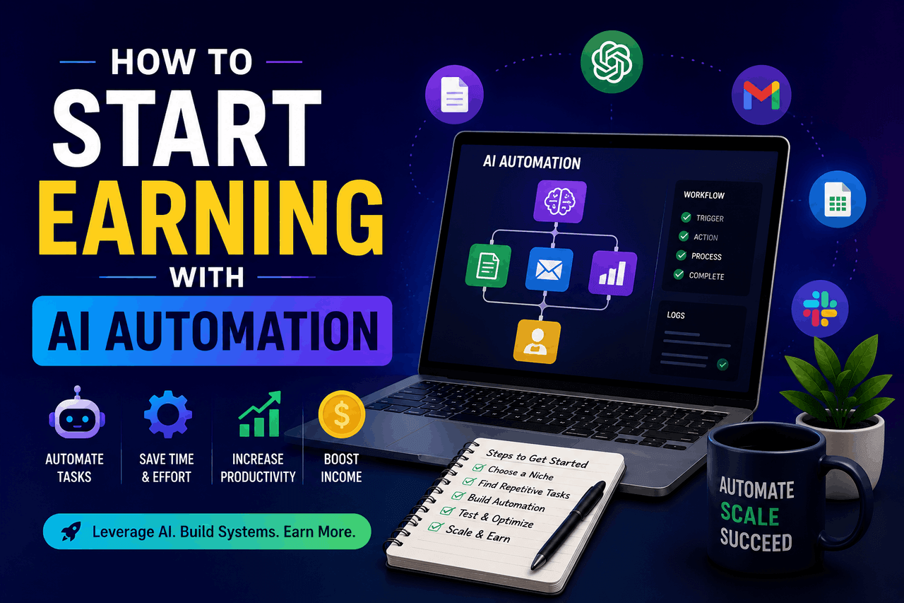 How to Start Earning with AI Automation
