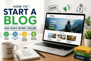How to Start a Blog and Make Money Online