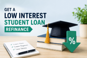 Get a Low Interest Student Loan Refinance