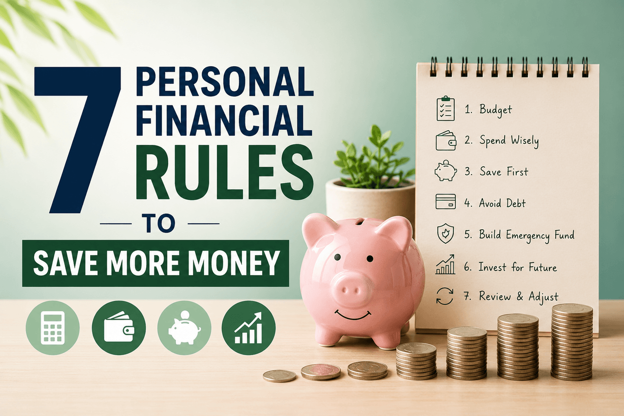 7 Personal Financial Rules to Save More Money