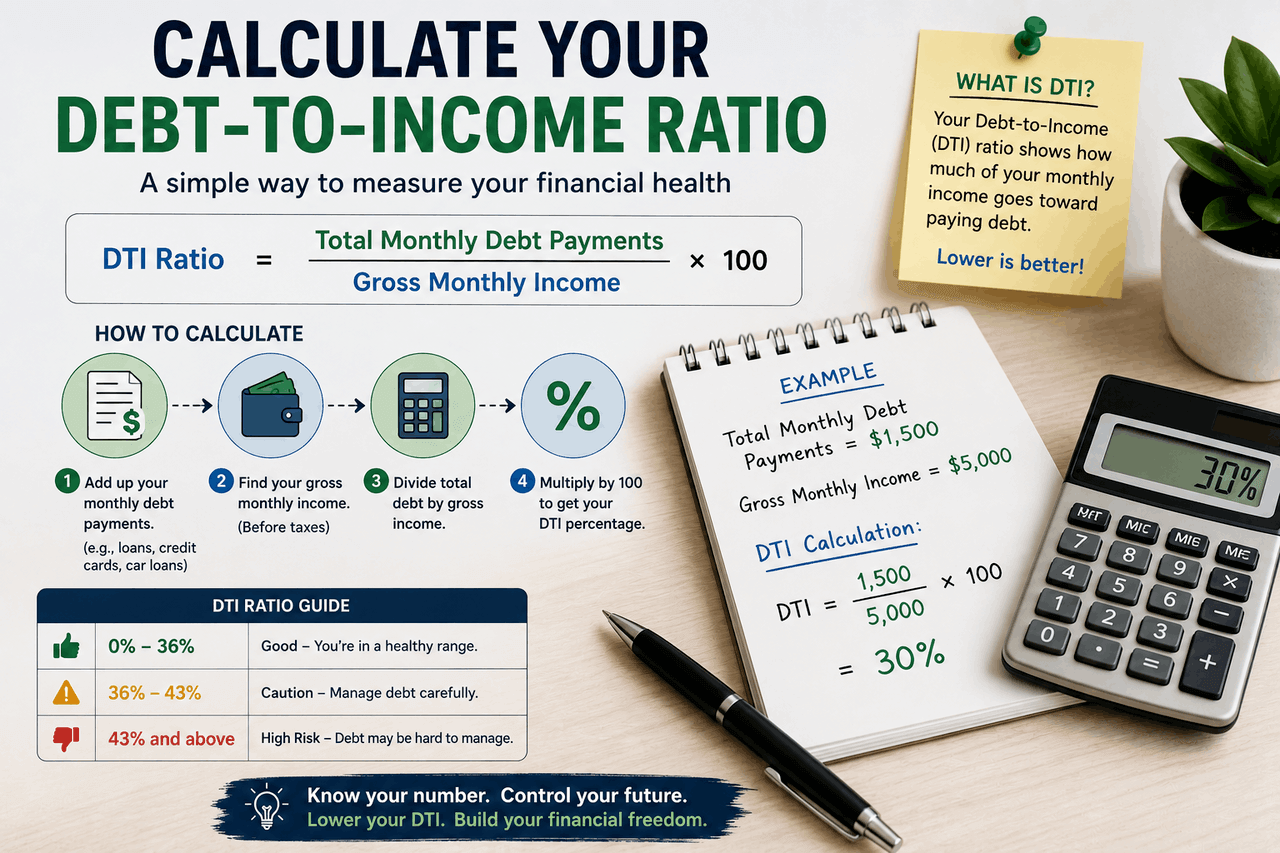 Calculate Your Debt-to-Income Ratio