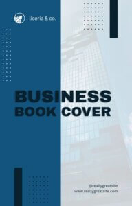 Blue Modern Business Book Cover