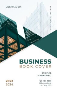 Green Minimalist Business Book Cover